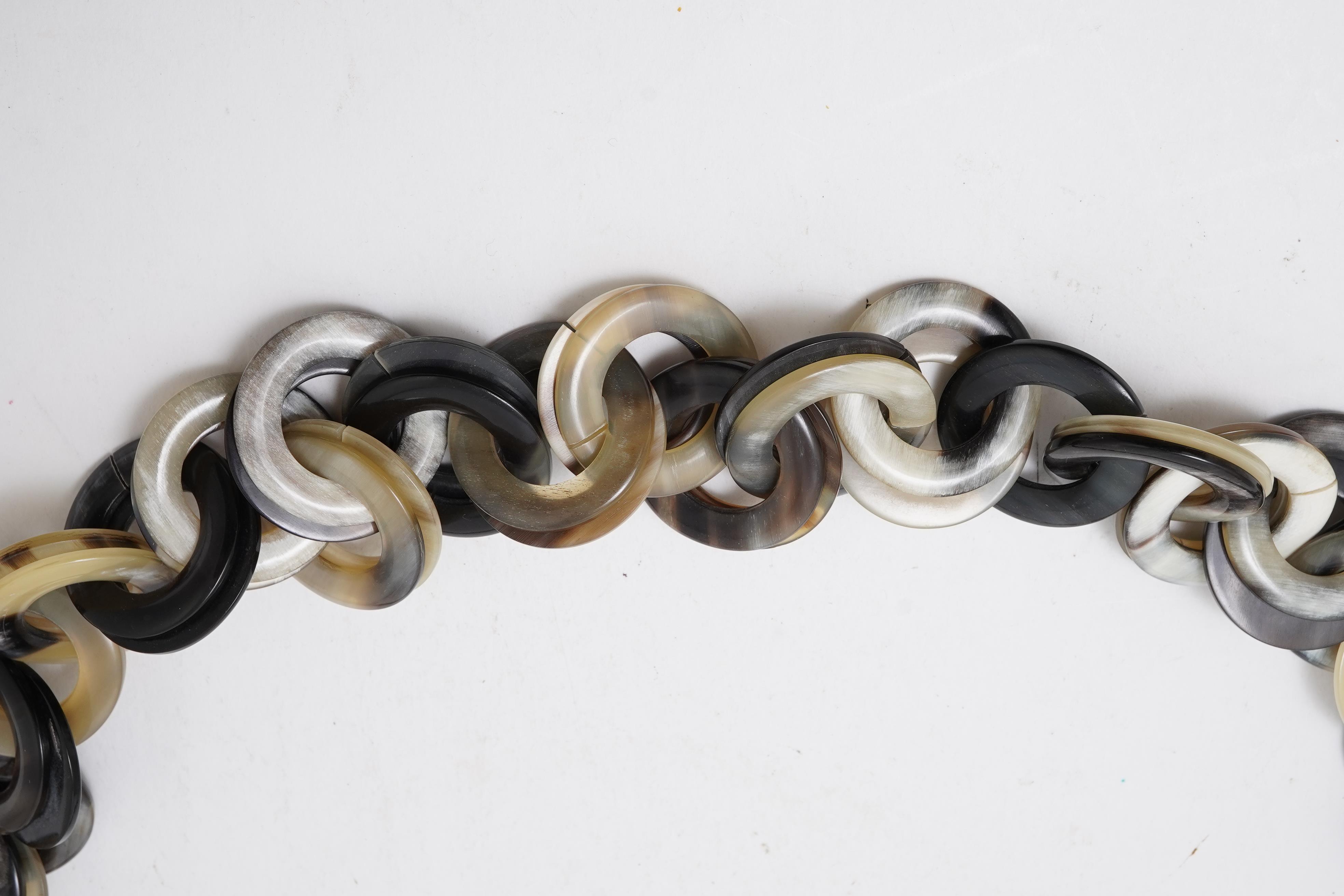 Yves St Laurent, a horn necklace